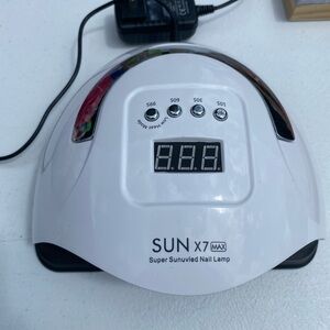 SUN X7 MAX Nail Lamp in White